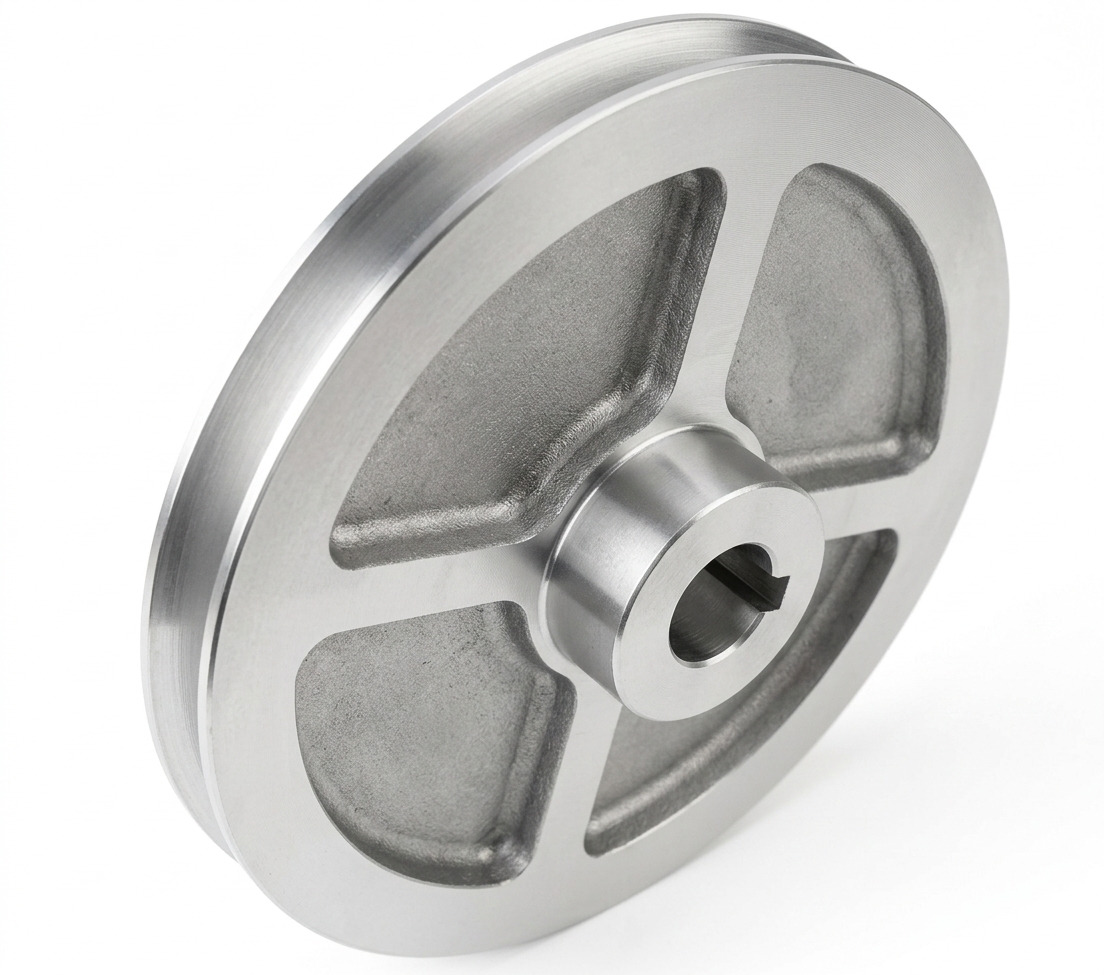 Vibrasyon Alüminyum Kasnağı